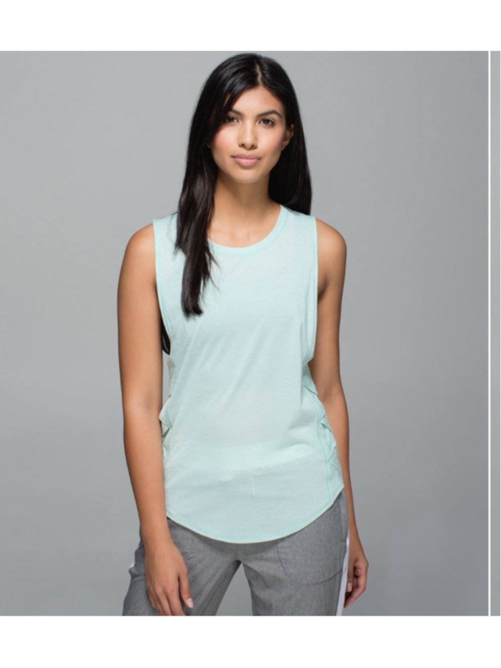 Women's Lululemon Var-City Muscle Tank Light Blue